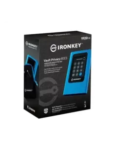 Disco duro externo ssd kingston ironkey vault privacy 80 1.92tb usb tipo c