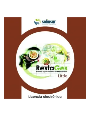 Programa de gestion bar restaurante pequeño monopuesto solinsur licencia electronica