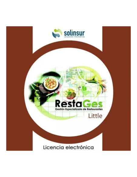 Programa de gestion bar restaurante pequeño monopuesto solinsur licencia electronica