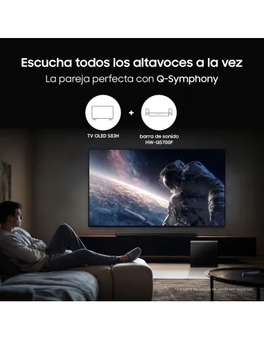 Samsung TV 65" OLED S83H 4K Vision AI Smart TV (2026)