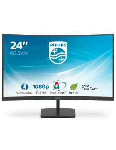 Philips E Line 241E1SC 00 pantalla para PC 59,9 cm (23.6") 1920 x 1080 Pixeles Full HD LED Negro 2
