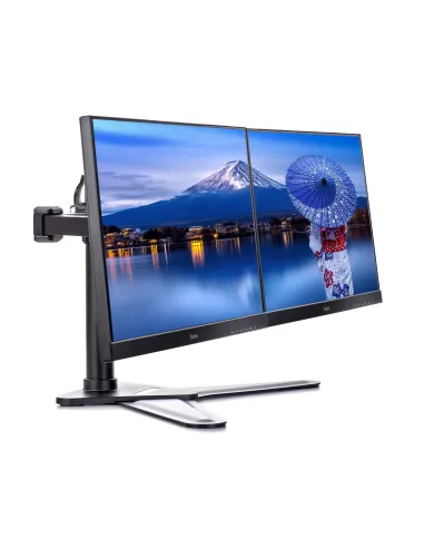 iiyama DS1002D-B1 soporte para monitor 81,3 cm (32") Escritorio Negro