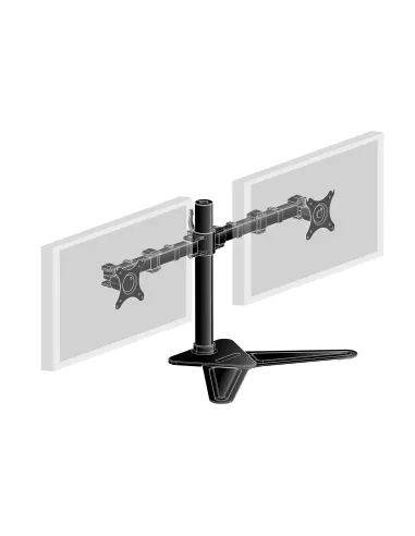 iiyama DS1002D-B1 soporte para monitor 81,3 cm (32") Escritorio Negro