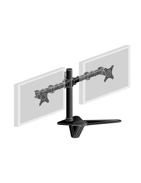 iiyama DS1002D-B1 soporte para monitor 81,3 cm (32") Escritorio Negro