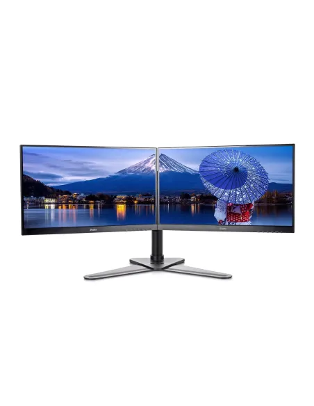 iiyama DS1002D-B1 soporte para monitor 81,3 cm (32") Escritorio Negro