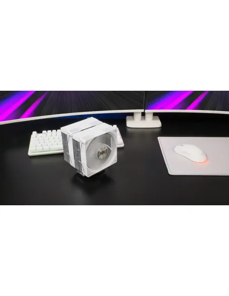 Mars Gaming MCPU-X26PRO Procesador Refrigerador de aire 12 cm Blanco 1 pieza(s)
