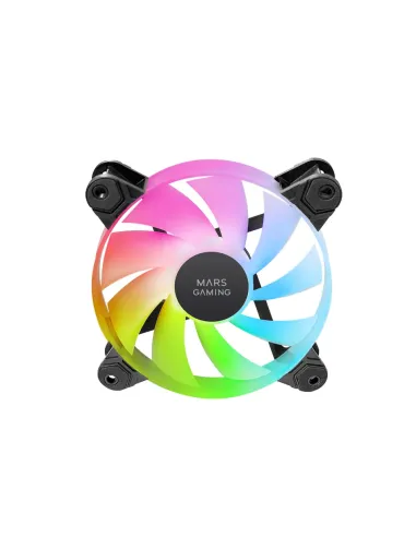 Mars Gaming MF-4A Carcasa del ordenador Ventilador 12 cm Negro 4 pieza(s)