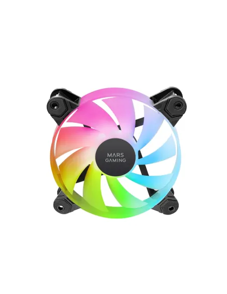 Mars Gaming MF-4A Carcasa del ordenador Ventilador 12 cm Negro 4 pieza(s)