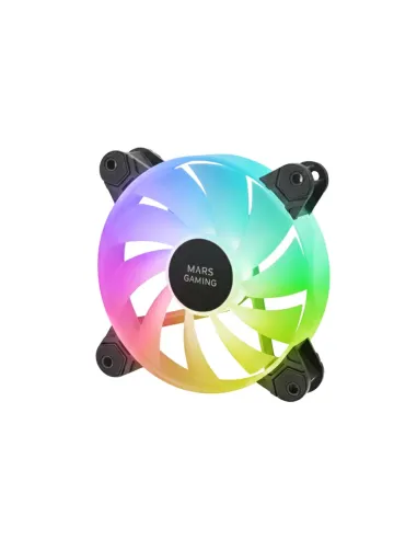Mars Gaming MF-4A Carcasa del ordenador Ventilador 12 cm Negro 4 pieza(s)