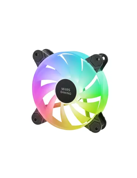 Mars Gaming MF-4A Carcasa del ordenador Ventilador 12 cm Negro 4 pieza(s)