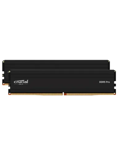 Memoria ram ddr5 32gb 2x16gb crucial pro -  dimm - 5600 mhz - pc5 44800 - cl46