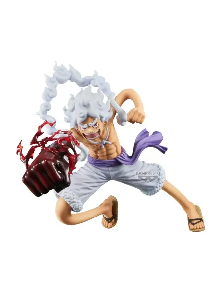 Figura banpresto one piece grandista - monkey d.luffy gear5 - special edition