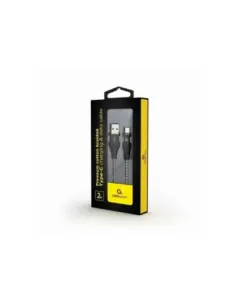 Gembird Cable USB T C trenzado de algodón 2m