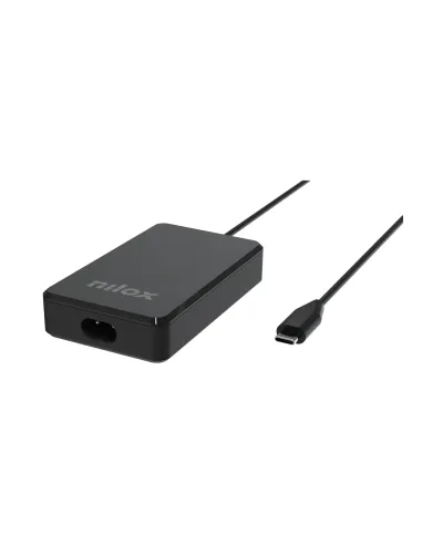 Nilox COMPACT PRO POWERBANK 20K MAH PD65W Portátil, Tableta, Smartphone Negro Corriente alterna Carga rápida Interior
