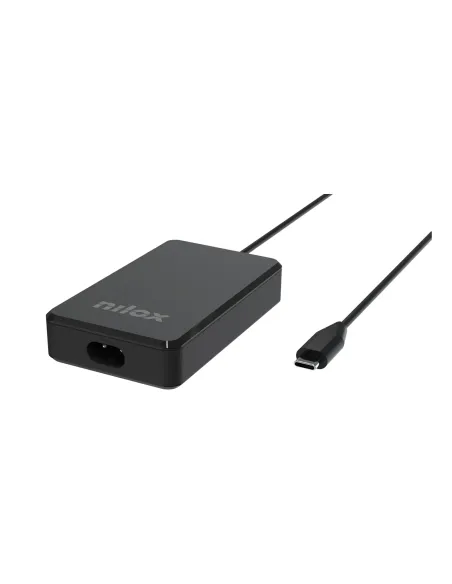 Nilox COMPACT PRO POWERBANK 20K MAH PD65W Portátil, Tableta, Smartphone Negro Corriente alterna Carga rápida Interior