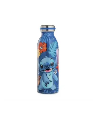 Botella de agua enesco stitch azul 500 ml