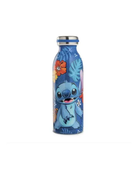 Botella de agua enesco stitch azul 500 ml