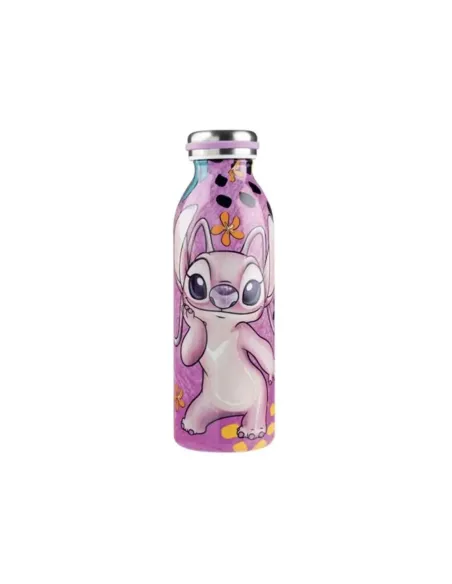 Botella de agua enesco angel rosa 500 ml