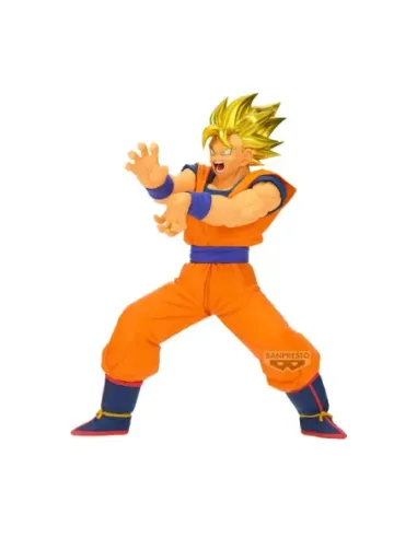 Figura banpresto dragon ball z blood of saiyans - super saiyan son goku -