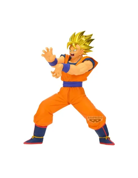 Figura banpresto dragon ball z blood of saiyans - super saiyan son goku -