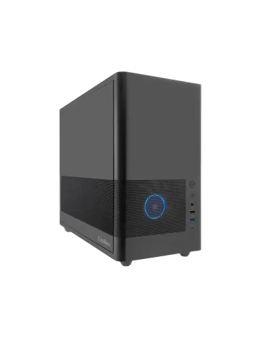 CoolBox CAJA MATX MP2 NEGRA USB-C 3.2 GEN1 VENTILADOR 120 PWM FULL METAL S FTE