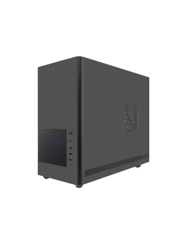 CoolBox CAJA MATX MP2 NEGRA USB-C 3.2 GEN1 VENTILADOR 120 PWM FULL METAL S FTE