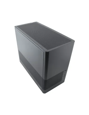 CoolBox CAJA MATX MP2 NEGRA USB-C 3.2 GEN1 VENTILADOR 120 PWM FULL METAL S FTE