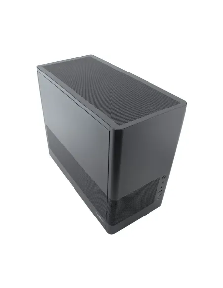 CoolBox CAJA MATX MP2 NEGRA USB-C 3.2 GEN1 VENTILADOR 120 PWM FULL METAL S FTE