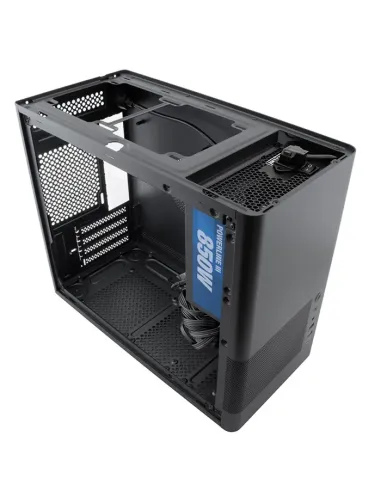 CoolBox CAJA MATX MP2 NEGRA USB-C 3.2 GEN1 VENTILADOR 120 PWM FULL METAL S FTE