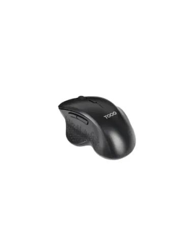Ratón Ergonómico Inalámbrico TooQ TQMWG-1105-B/ Hasta 1600 DPI