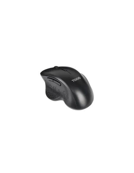 Ratón Ergonómico Inalámbrico TooQ TQMWG-1105-B/ Hasta 1600 DPI