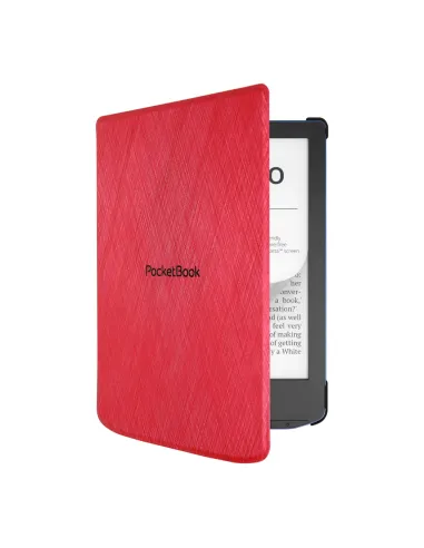 Pocketbook funda shell series para verse + verse pro - rojo