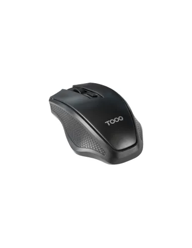 TooQ Ratón inalámbrico, 1600 DPI, 4 botones, Negro
