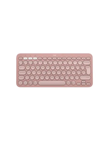 Teclado logitech pebble keys 2 k380s inalambrico rosa