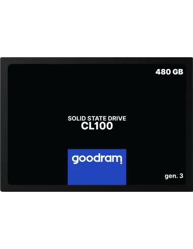 Goodram CL100 gen.3 480 GB 2.5" Serial ATA III 3D NAND
