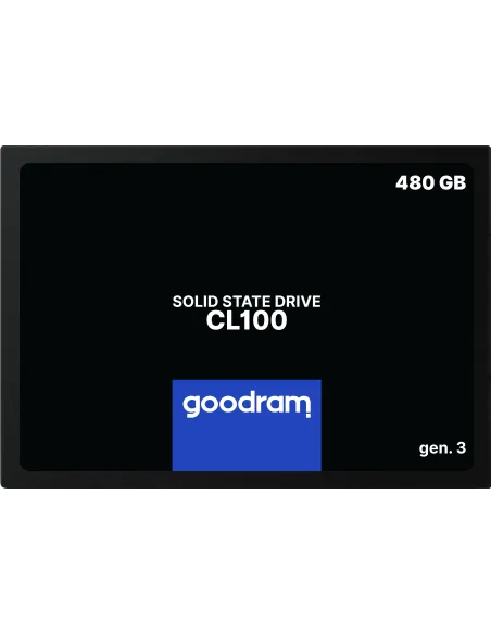 Goodram CL100 gen.3 480 GB 2.5" Serial ATA III 3D NAND