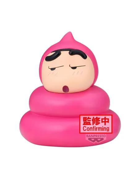 Figura banpresto crayon shinchan big sofvimates shinnosuke nohara poop cosplay ver.a