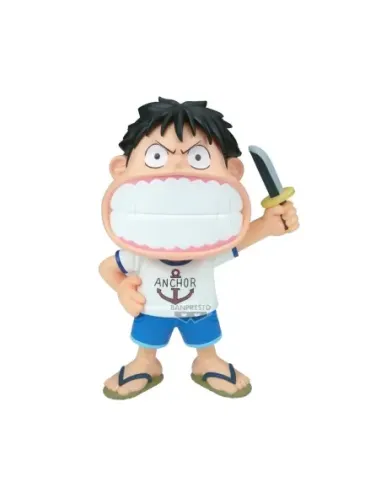 Figura banpresto one piece big sofvimates monkey d.luffy