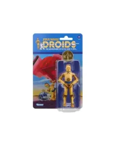 Figura hasbro star wars droids the adventures ofr2 - d2 and c - 3po