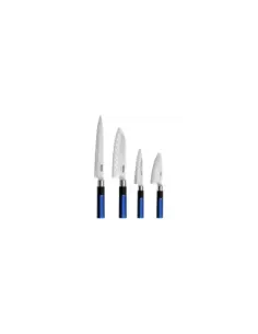 Pack 6 Piezas Monix Solid+ M355003/ 4 Cuchillos Santoku/ 1 Tijeras Solid Pro/ 1 Tacoma Organizadora