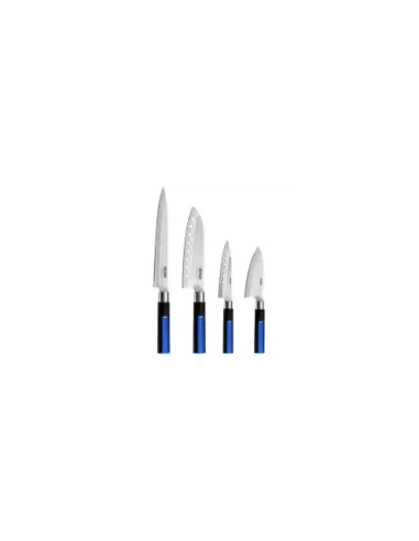 Pack 6 Piezas Monix Solid+ M355003/ 4 Cuchillos Santoku/ 1 Tijeras Solid Pro/ 1 Tacoma Organizadora