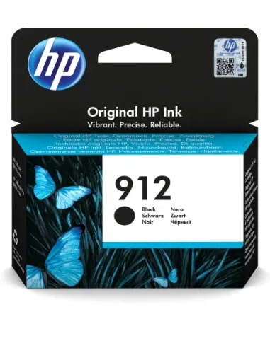 HP Cartucho de tinta Original HP 912 negro