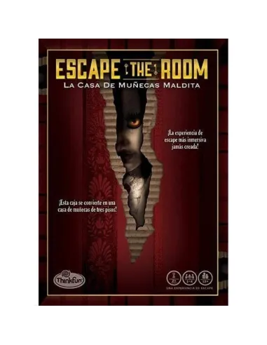 Juego de mesa escape the room la casa de muñecas maldita