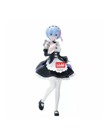 Figura banpresto re: zero starting life in another world glitter & glamours rem maid ver. 24cm