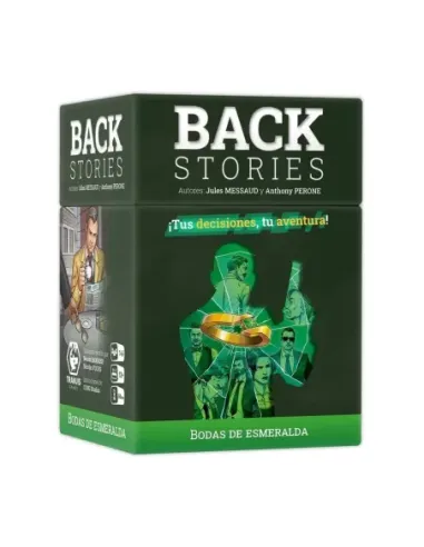 Juego de mesa back stories 2 -  bodas de esmeralda