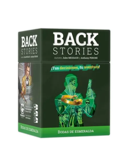 Juego de mesa back stories 2 -  bodas de esmeralda