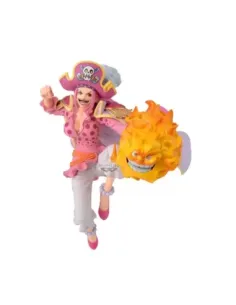 Figura banpresto one piece battle record collection extra - charlotte linlin -