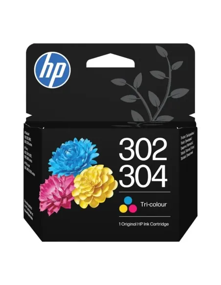 Cartucho tinta hp 302 - 304 tri - color