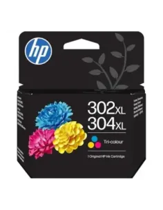 Cartucho tinta hp 302xl - 304xl tricolor