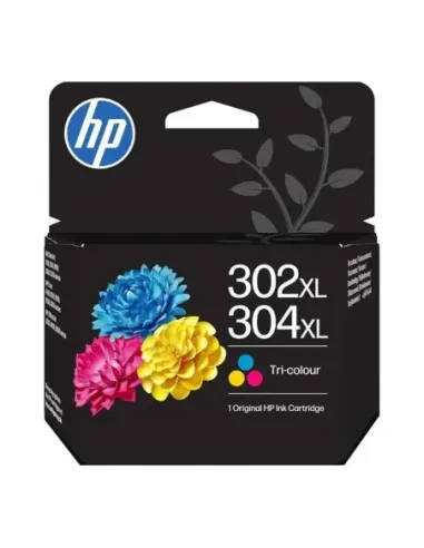 Cartucho tinta hp 302xl - 304xl tricolor